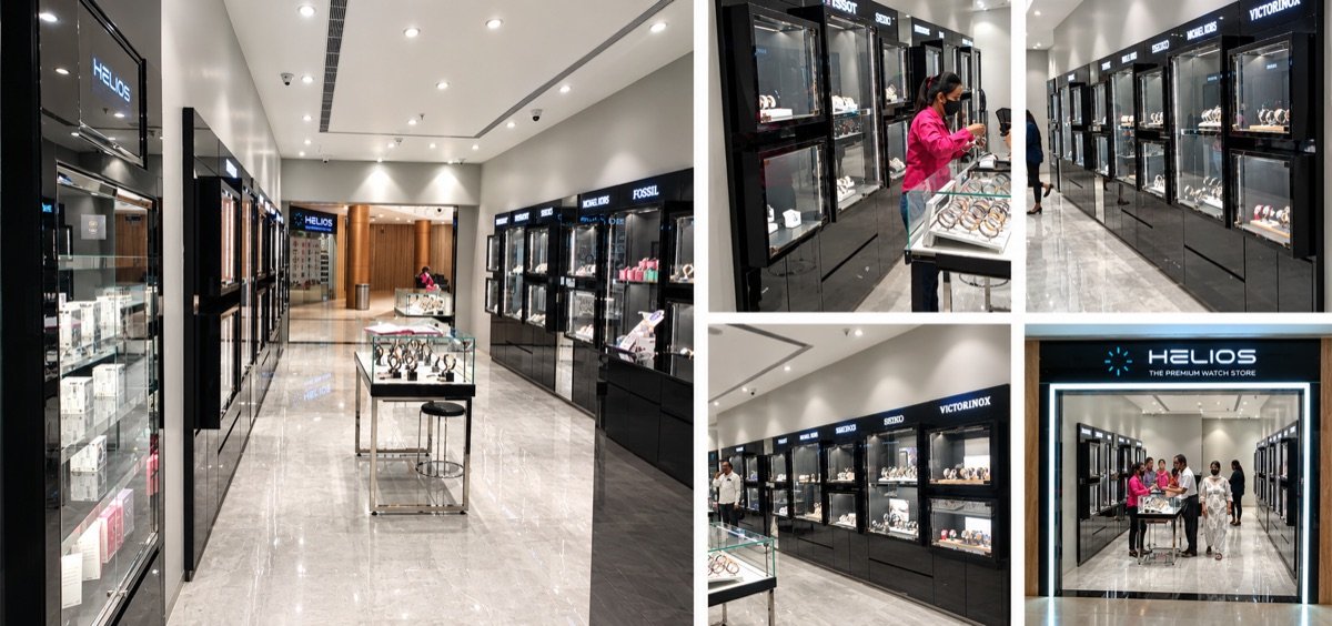 Helios, P&M Mall — Premium watch store